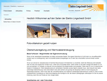 Tablet Screenshot of elektro-lingscheidt.de